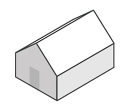 Front Gable Roof