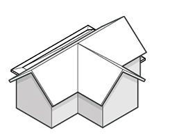 Cross Gabled Roof
