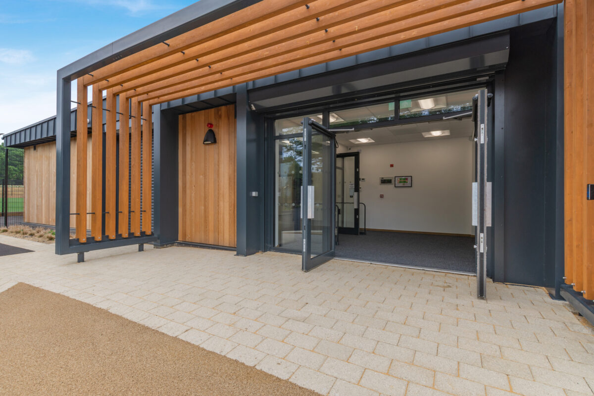 Aluminium roofing - Burgess Hill Community Centre